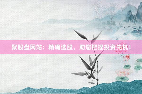 聚股盘网站：精确选股，助您把捏投资先机！